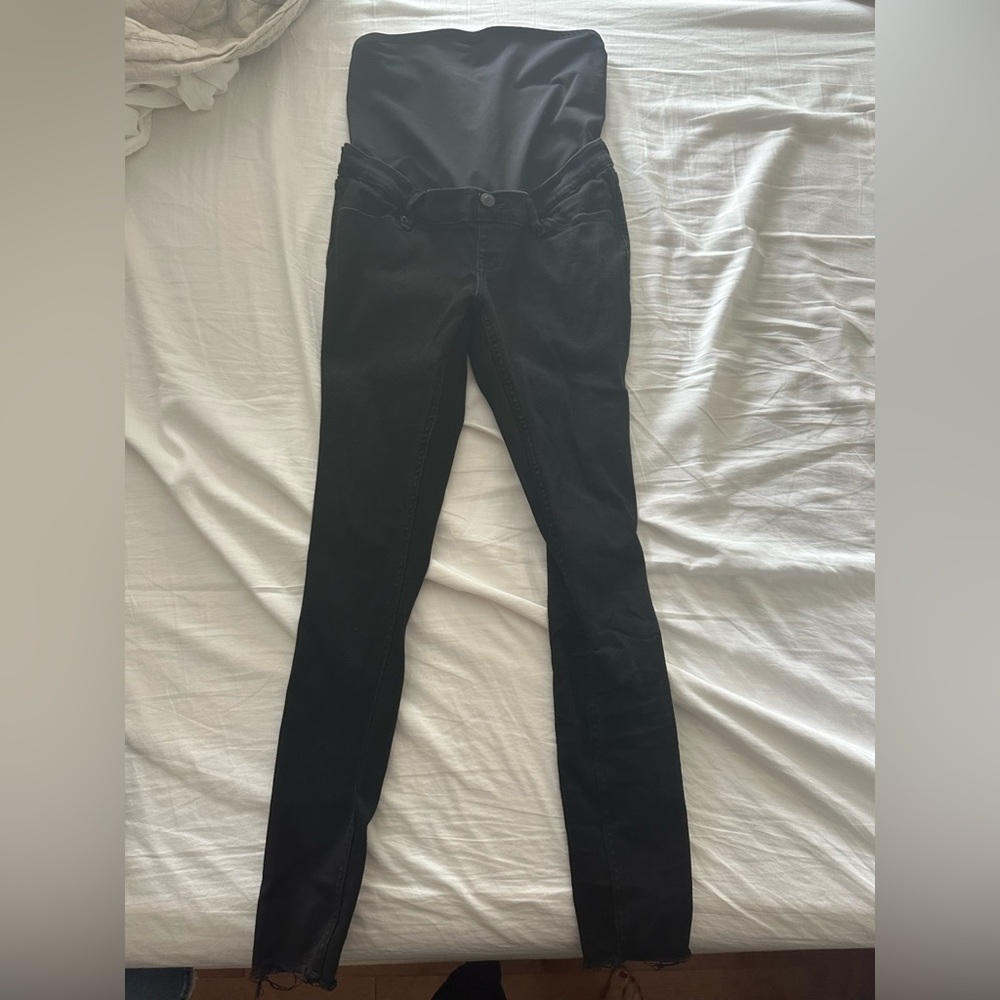 MATERNITY Abercrombie & Fitch Black Skinny Jean Legging
